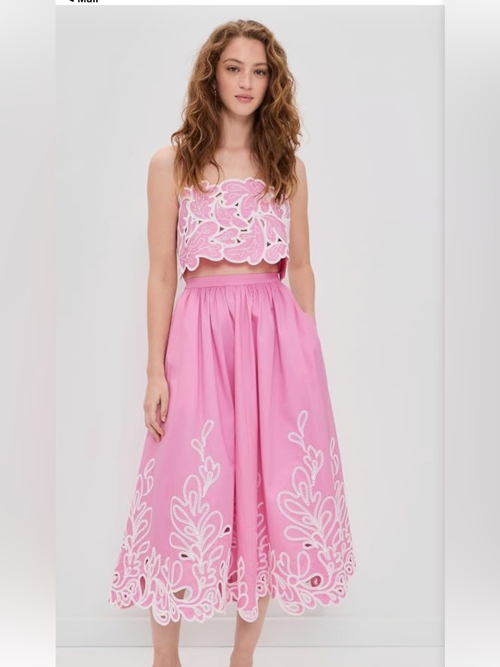 Cinq a Sept Women’s Paisley Bloom Ember Caterina Top - Picture 3 of 14